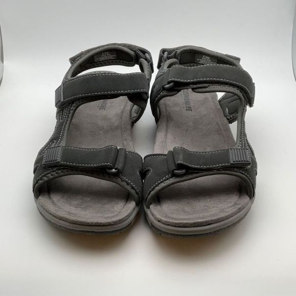 CUSHIONAIRE Women's comfort footbed outdoor sandal with adjustable straps SIZE 6 - Picture 1 of 8